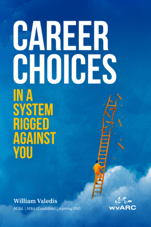 Book cover for Career Choices, showing a calm, inviting design symbolizing renewal, direction, and the courage to choose one’s path.